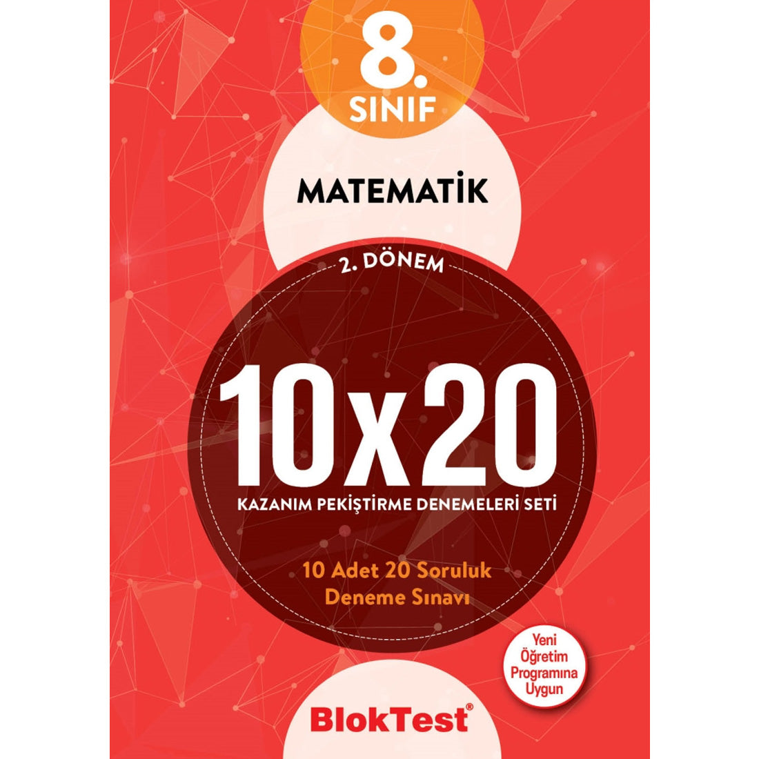 Tudem Yayınları 8. Sınıf Matematik 10x20 Denemeleri 2.Dönem