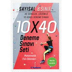 Tudem Yayınları 8. Sınıf Sayısal 10x40 Deneme Sınavı Seti