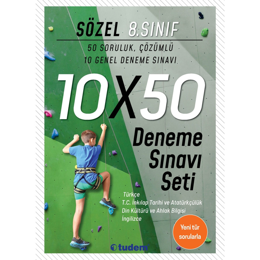 Tudem Yayınları 8. Sınıf Sözel 10x50 Deneme Sınavı Seti
