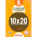 Tudem Yayınları 8. Sınıf T.C. İnkılap Tarihi ve Atatürkçülük 10x20 Kazanım Denemeleri 2.Dönem