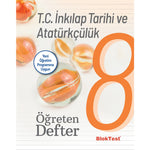 Tudem Yayınları 8.Sınıf T.C. İnkılap Tarihi ve Atatürkçülük Öğreten Defter