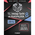 Tudem Yayınları 8. Sınıf T.C. İnkılap Tarihi ve Atatürkçülük Üç Boyutlu Yeni Nesil Sorularla