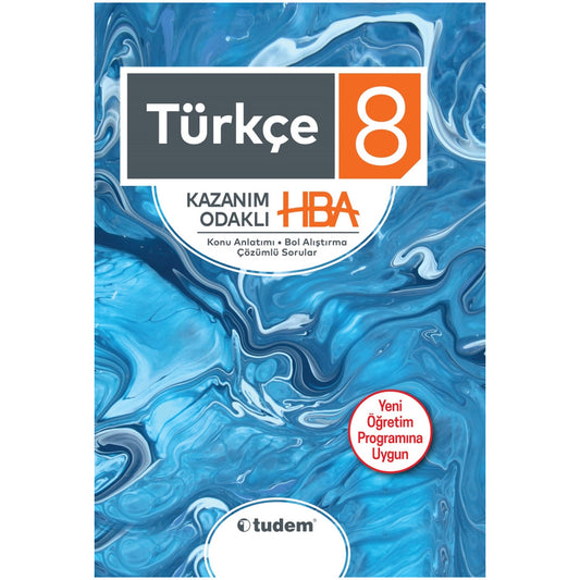 Tudem Yayınları 8. Sınıf Türkçe Kazanım Odaklı HBA