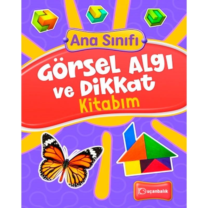 Tudem Yayınları Ana Sınıfı Görsel Algı ve Dikkat Kitabım