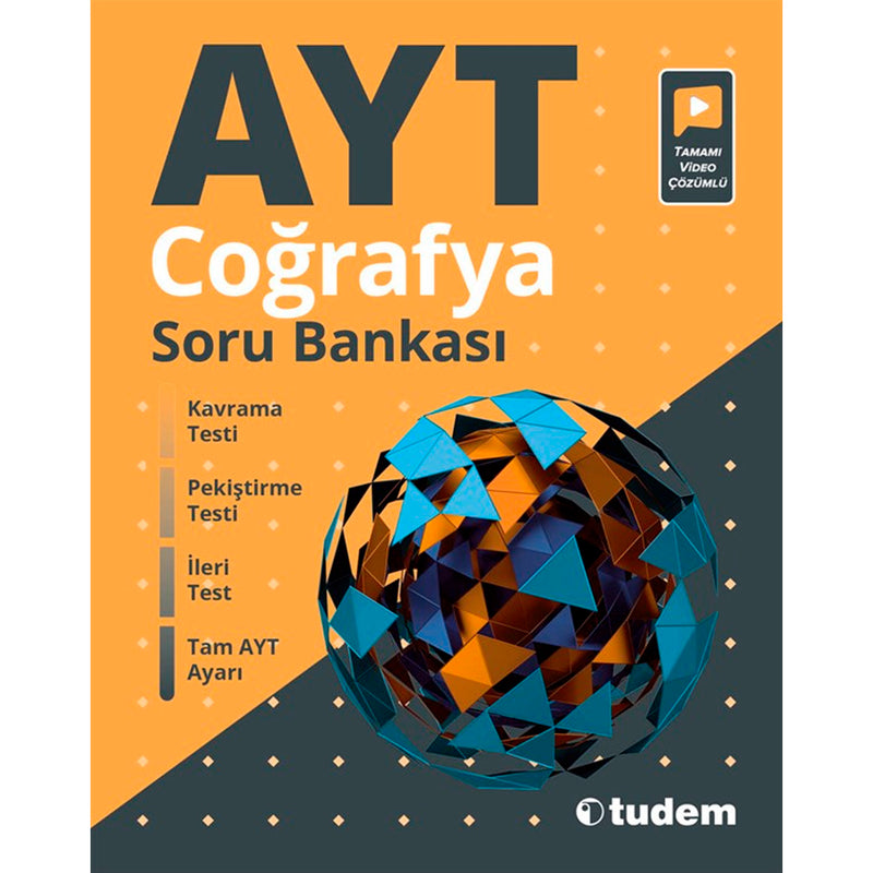 Tudem Yayınları AYT Coğrafya Soru Bankası