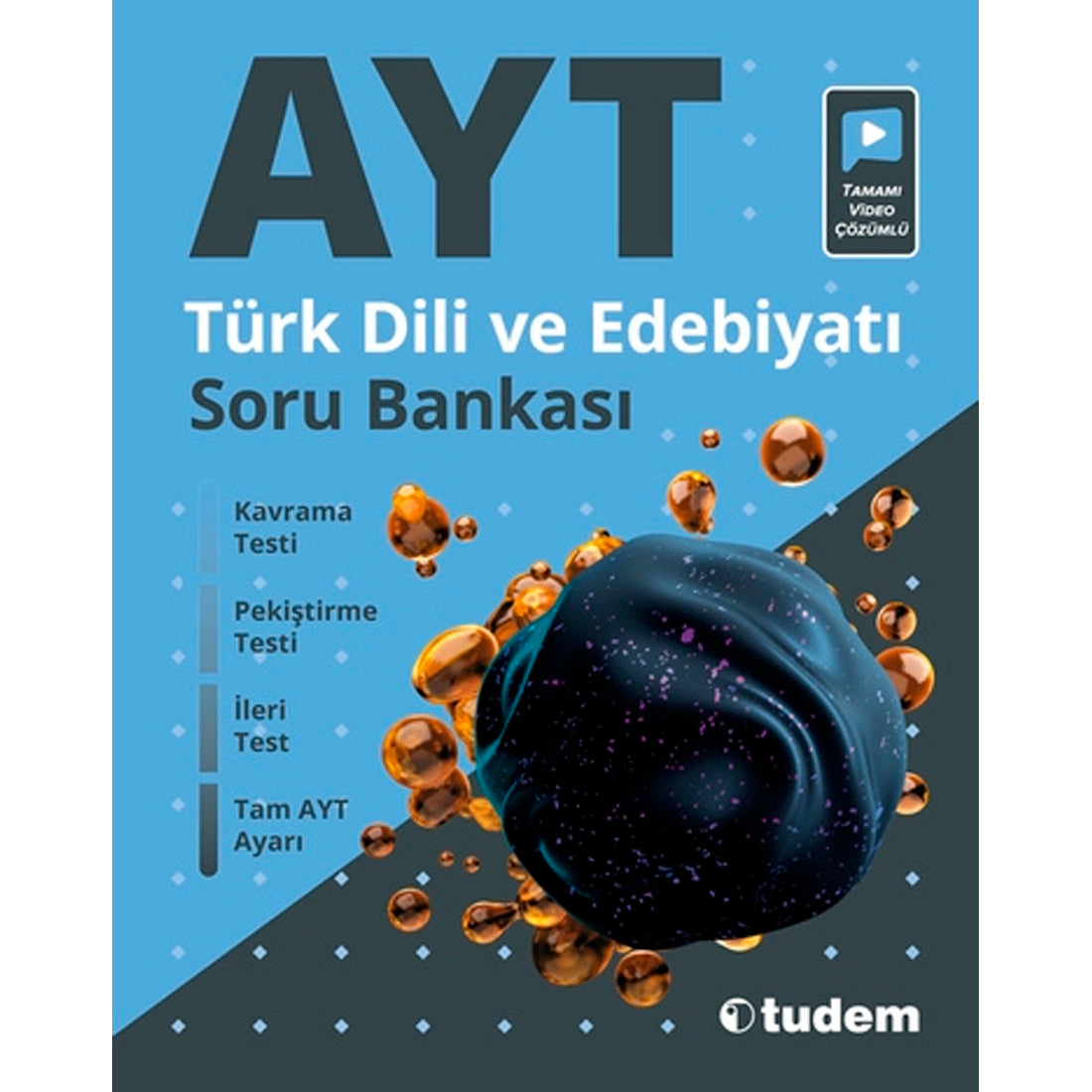 Tudem Yayınları AYT Türk Dili ve Edebiyatı Soru Bankası Yeni