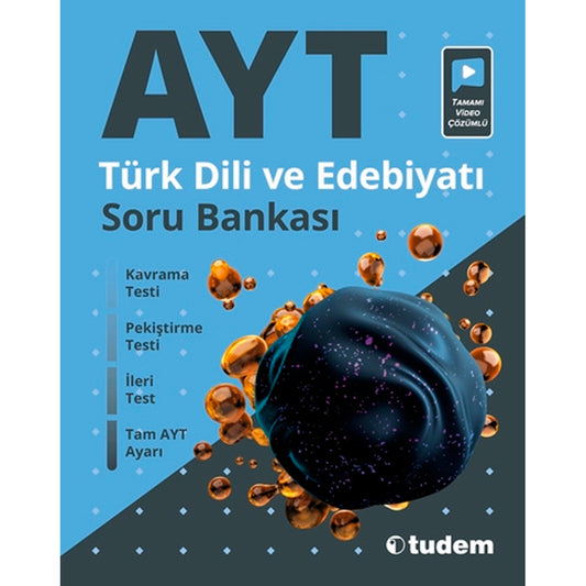 Tudem Yayınları AYT Türk Dili ve Edebiyatı Soru Bankası Yeni