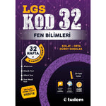 Tudem Yayınları KOD 32 LGS Fen Bilimleri 32 Hafta 4 Haftalık Tekrar