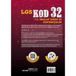 Tudem Yayınları KOD 32 LGS T.C. İnkılap Tarihi ve Atatürkçülük 32 Hafta 4 Haftalık Tekrar