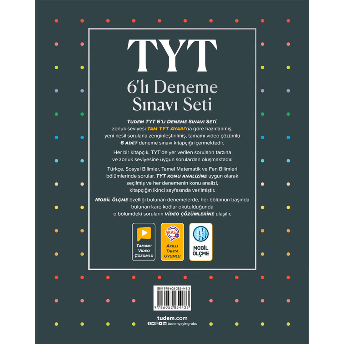 Tudem Yayınları TYT 6'lı Deneme Sınavı