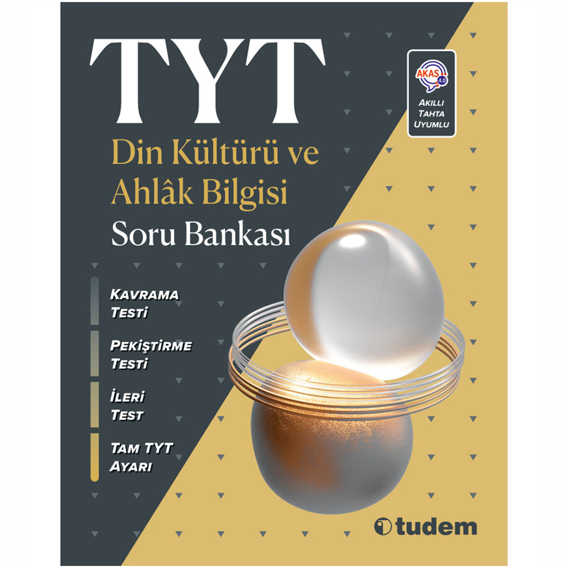 Tudem Yayınları TYT Din Kültürü ve Ahlak Bilgisi Soru Bankası