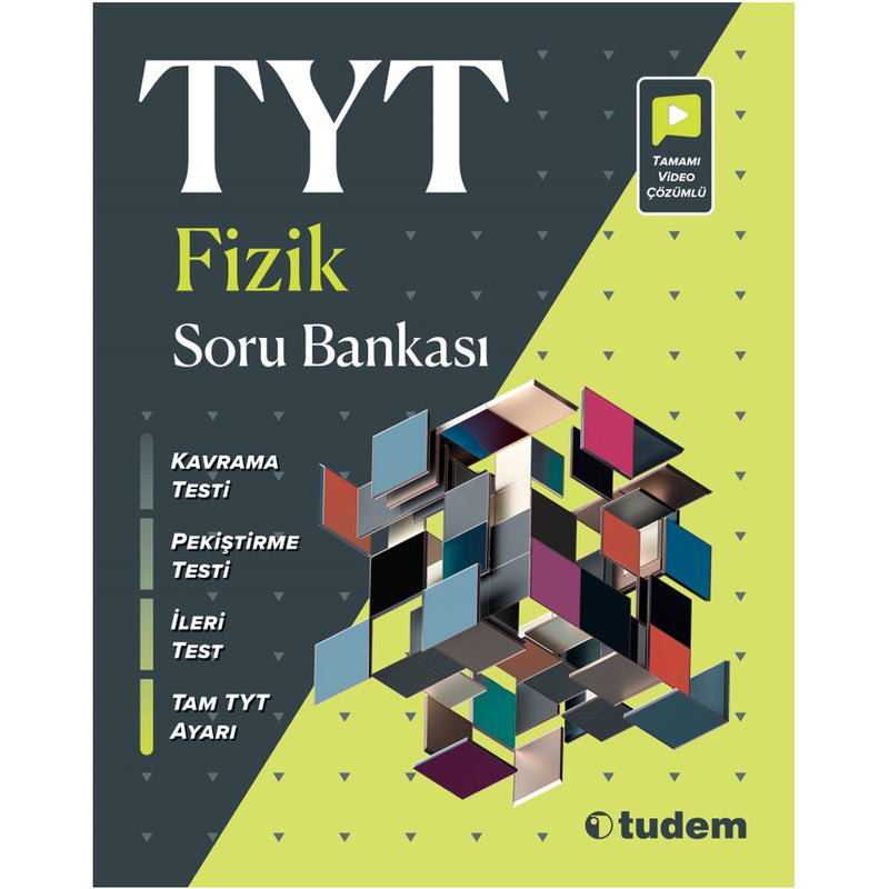 Tudem Yayınları TYT Yeni Fizik Soru Bankası