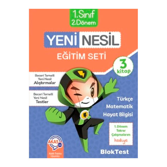 Tudem Yayınları Yeni Blok 1. Sınıf 2 Dönem Yeni Nesil Eğitim Seti