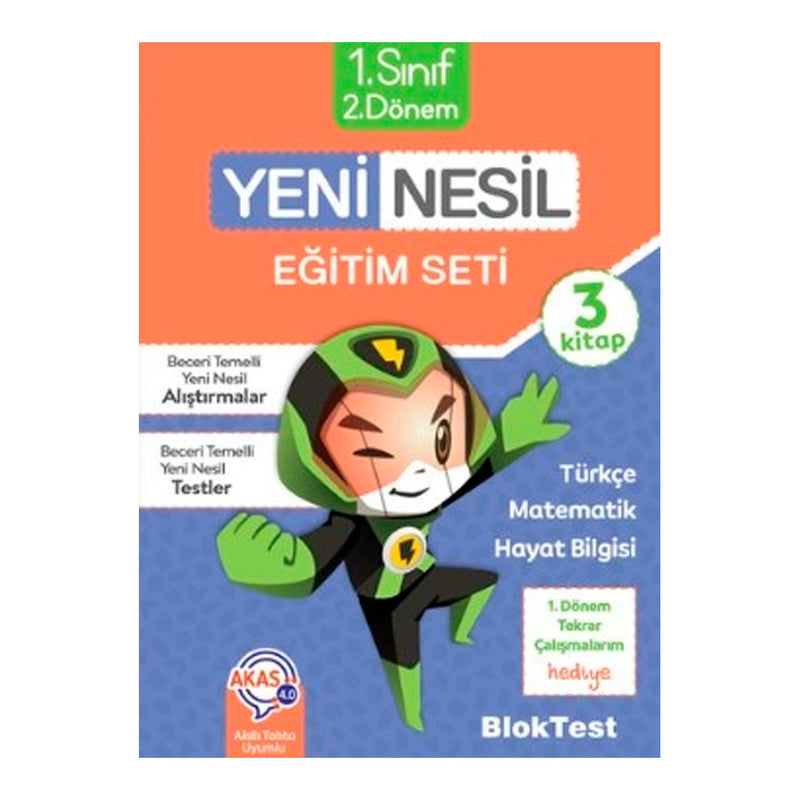 Tudem Yayınları Yeni Blok 1. Sınıf 2 Dönem Yeni Nesil Eğitim Seti