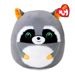 TY Squishy Beanies Gri Rakun Sneaky 25 Cm