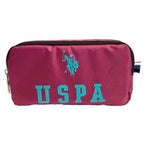 U.S. Polo Çift Bölmeli Mürdüm Siyah Kalem Çantası Plklk20151