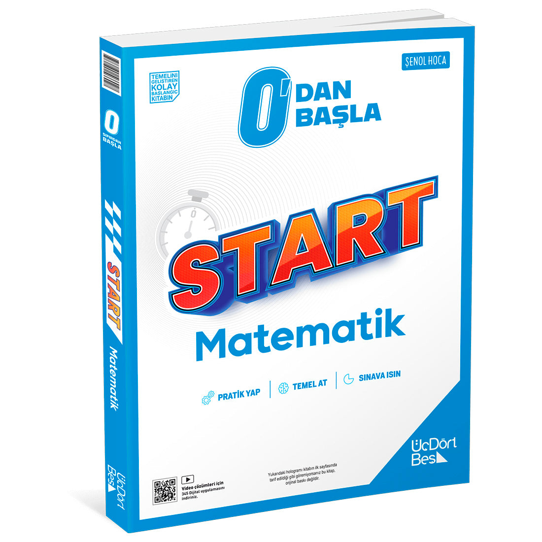 Üç Dört Beş Yayınları Şenol Hoca 0`dan Başla Start Matematik