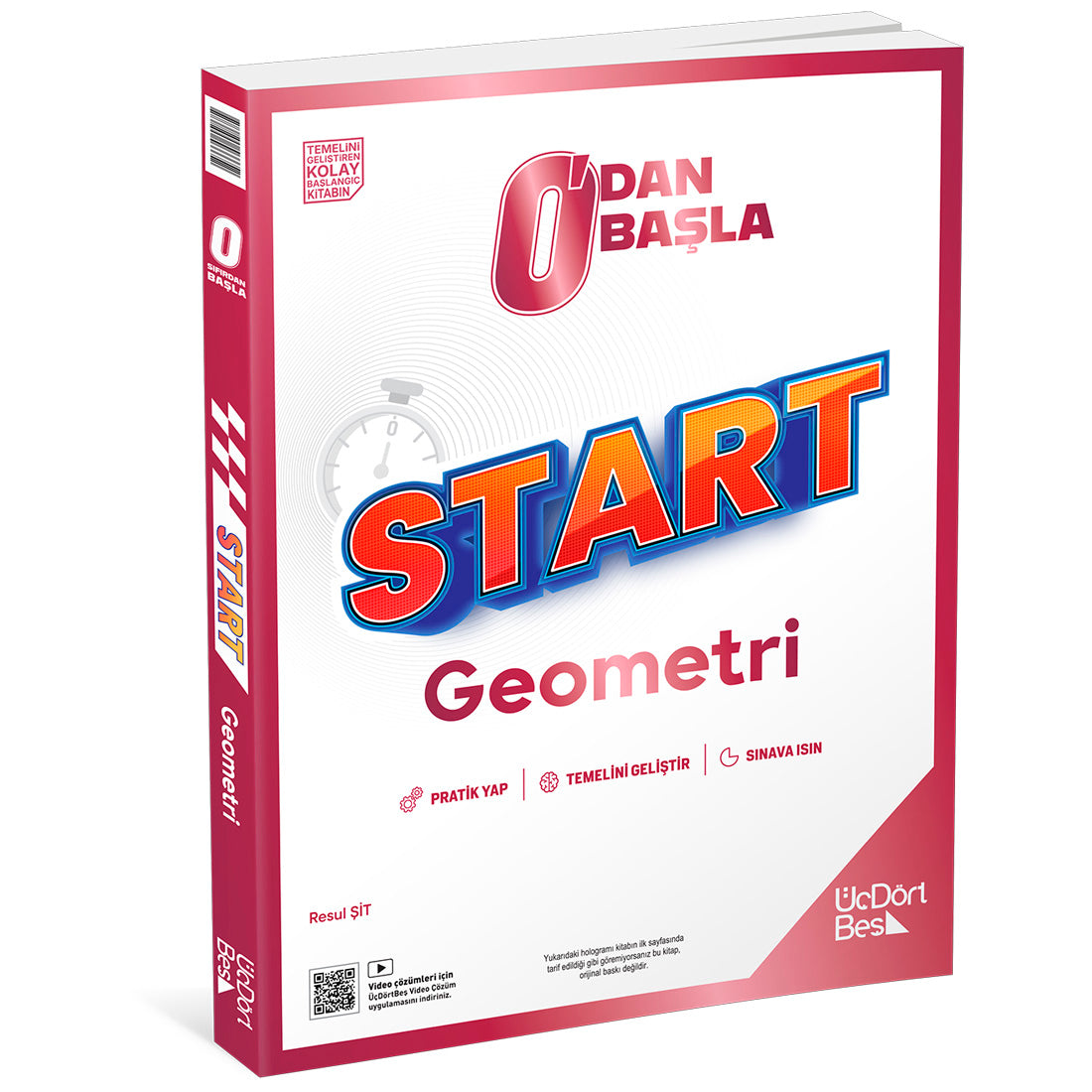 Üç Dört Beş Yayınları Start Geometri Soru Bankası