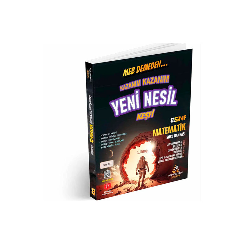 Üçgen Yayınları 8. Sınıf Kazanım Yeni Nesil Keşfi Matematik Soru Bankası