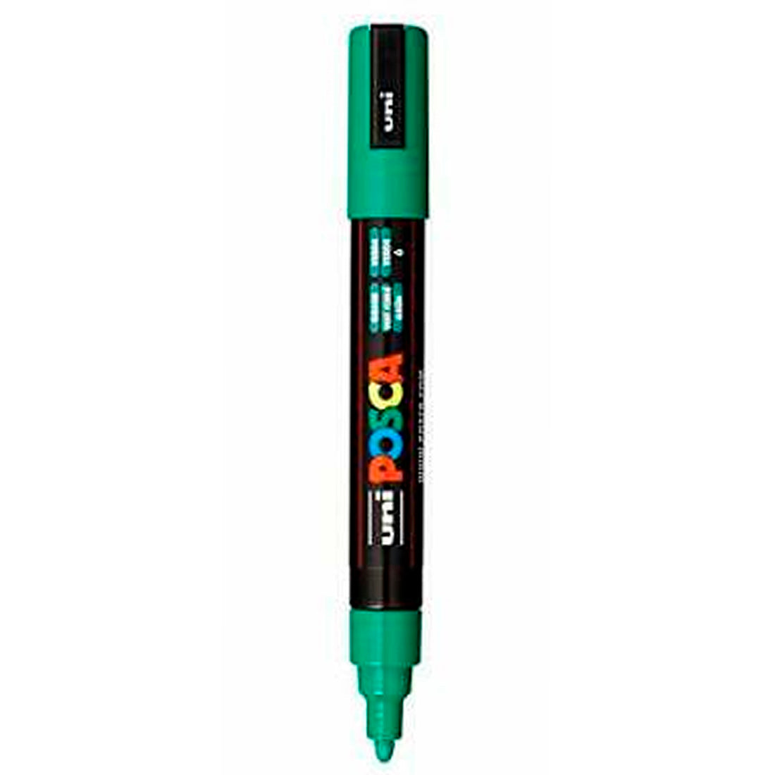 Uni-Ball PC-5M Posca 1.8-2.5 Yeşil Su Bazlı Poster Markör Kalem - Sanat, Çizim ve Hobi Kalemi