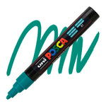 Uni-Ball PC-5M Posca Zümrüt Yeşili Su Bazlı Poster Markör Kalem - Sanat, Çizim ve Hobi Kalemi