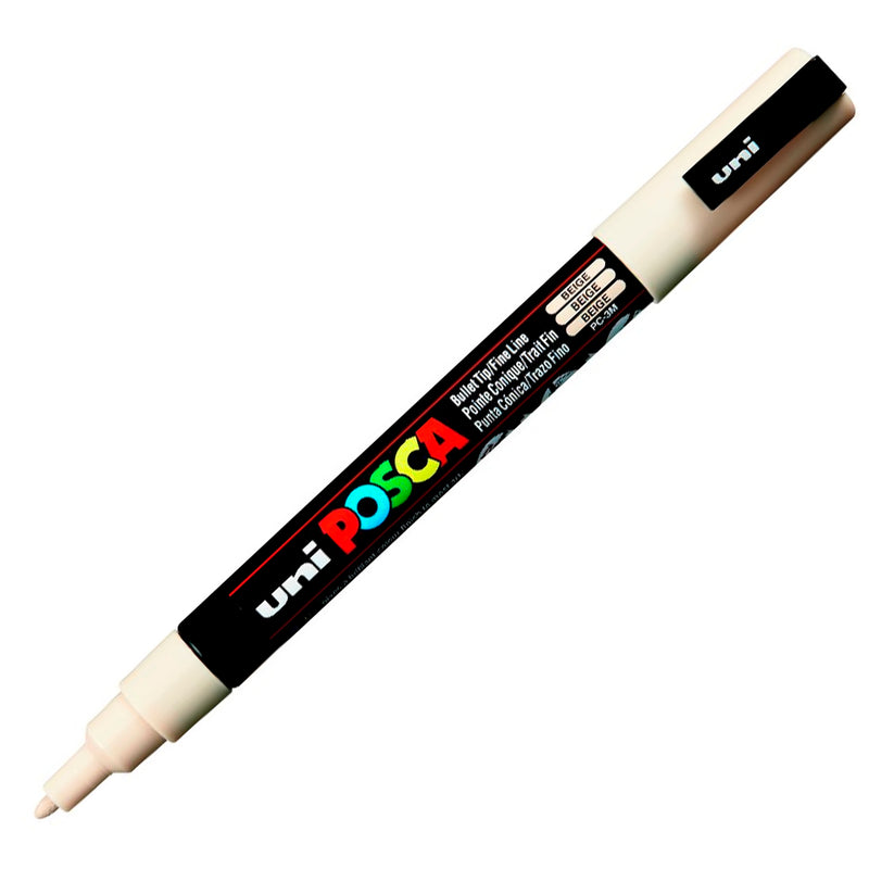 Uni-Ball Posca 0.9-1.3 Fildişi Su Bazlı Poster Markör Kalem - Sanatsal Çizim, Boyama ve Dekorasyon