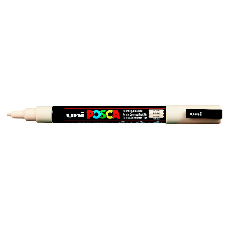 Uni-Ball Posca 0.9-1.3 Fildişi Su Bazlı Poster Markör Kalem - Sanatsal Çizim, Boyama ve Dekorasyon