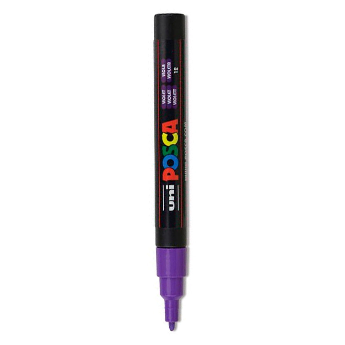 Uni-Ball Posca 0.9-1.3 Mor Su Bazlı Poster Markör Kalem - Sanatsal Çizim, Boyama ve El İşi Kalemi
