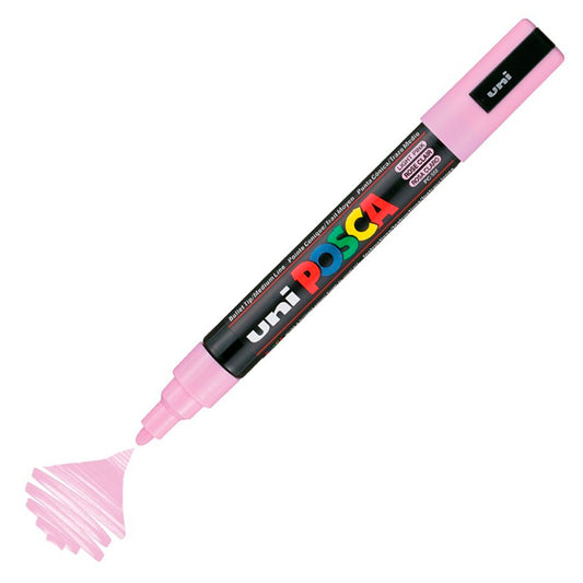 Uni-Ball Posca Açık Pembe 1.8-2.5 Su Bazlı PosterMarkörü