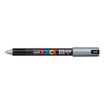 Uni-Ball Posca Gümüş 0.7 mm Su Bazlı Poster Markör Kalem - Sanat, Çizim ve Hobi Kalemi