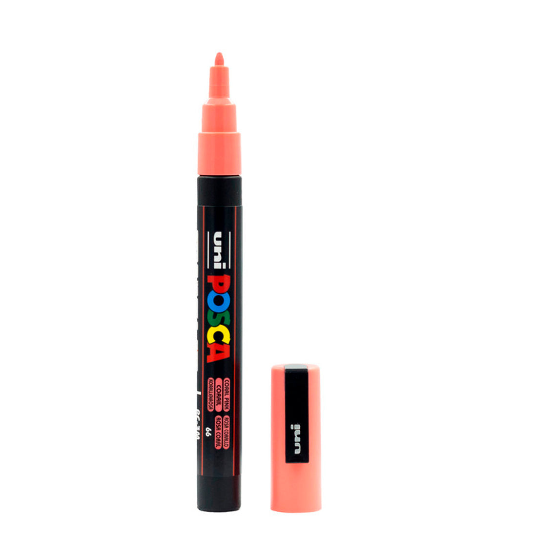 Uni-Ball Posca Mercan Pembe Su Bazlı Poster Markörü - Sanat, Çizim ve Hobi Markörü