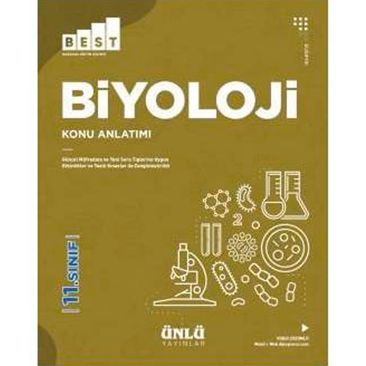 Ünlü Yayınları 11. Sınıf Best Biyoloji Konu Anlatımı