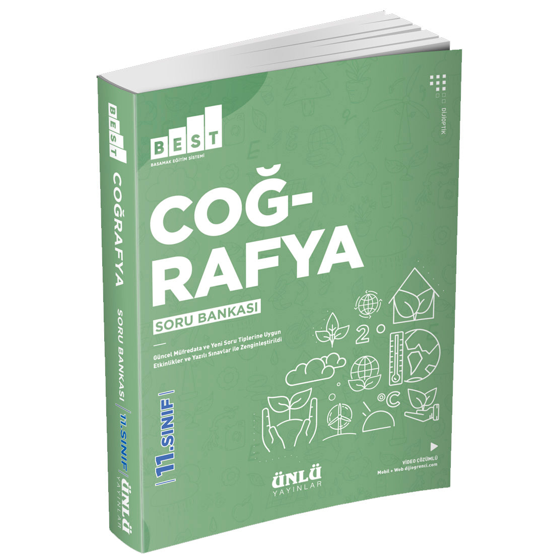 Ünlü Yayınları 11. Sınıf Best Coğrafya Soru Bankası