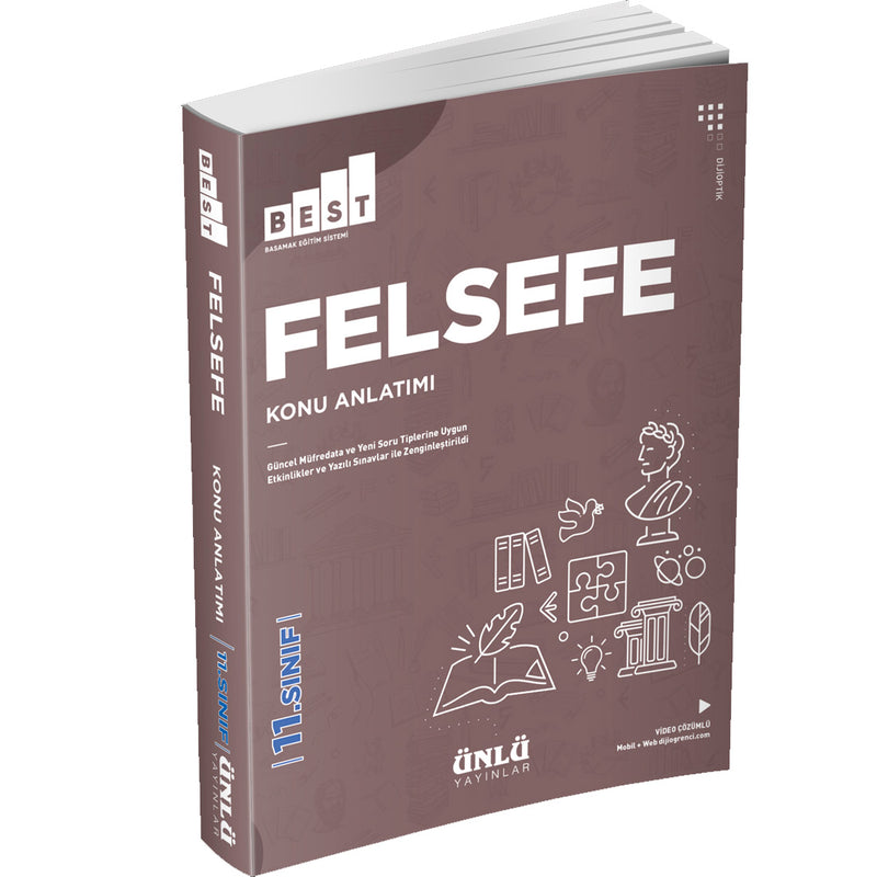 Ünlü Yayınları 11. Sınıf Best Felsefe Konu Anlatımı