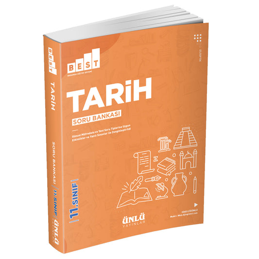Ünlü Yayınları 11. Sınıf Best Tarih Soru Bankası