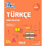 Ünlü Yayınları 7. Sınıf Türkçe Bil-Bang Konu Anlatımı
