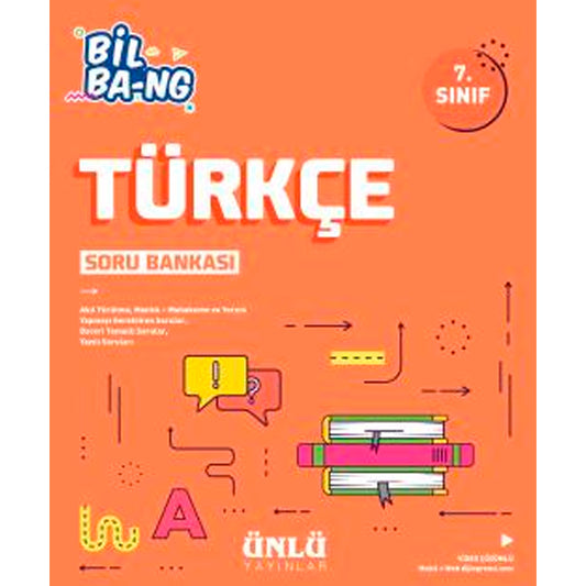 Ünlü Yayınları 7. Sınıf Türkçe Bil-Bang Soru Bankası