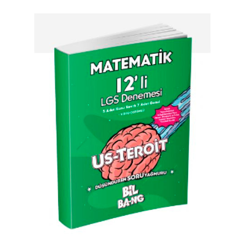 Ünlü Yayınları 8. Sınıf LGS Us Teroit 15'li Matematik Deneme