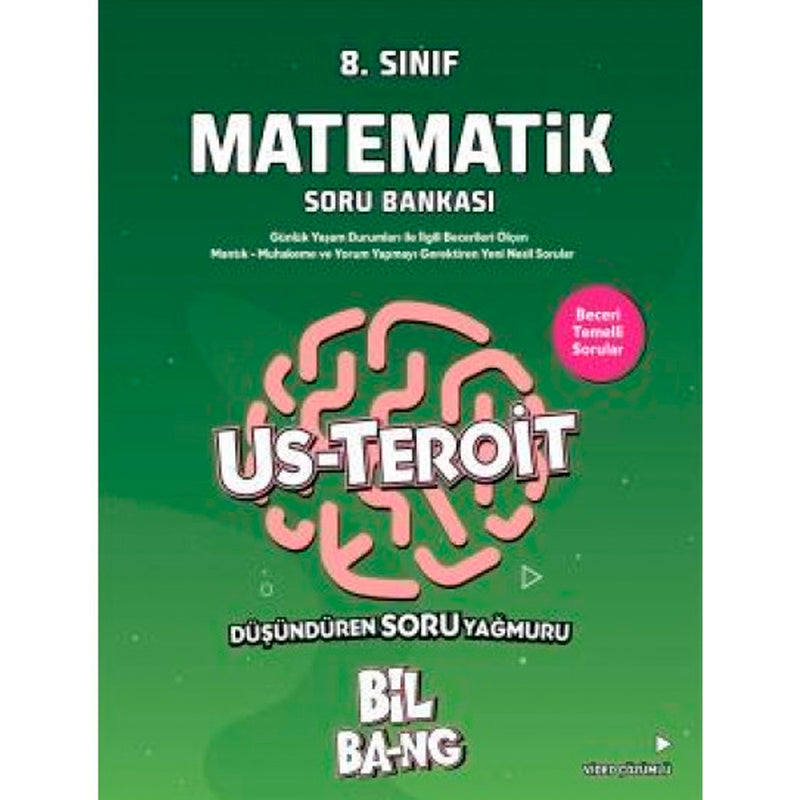 Ünlü Yayınları 8. Sınıf Matematik Us-Teroit Soru Bankası