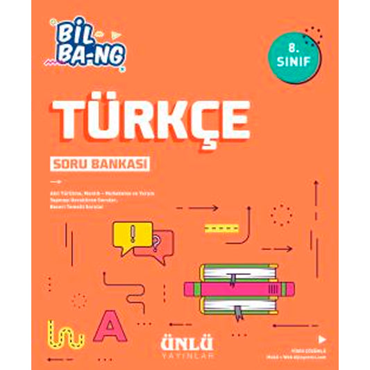 Ünlü Yayınları 8. Sınıf Türkçe Bil-Bang Soru Bankası