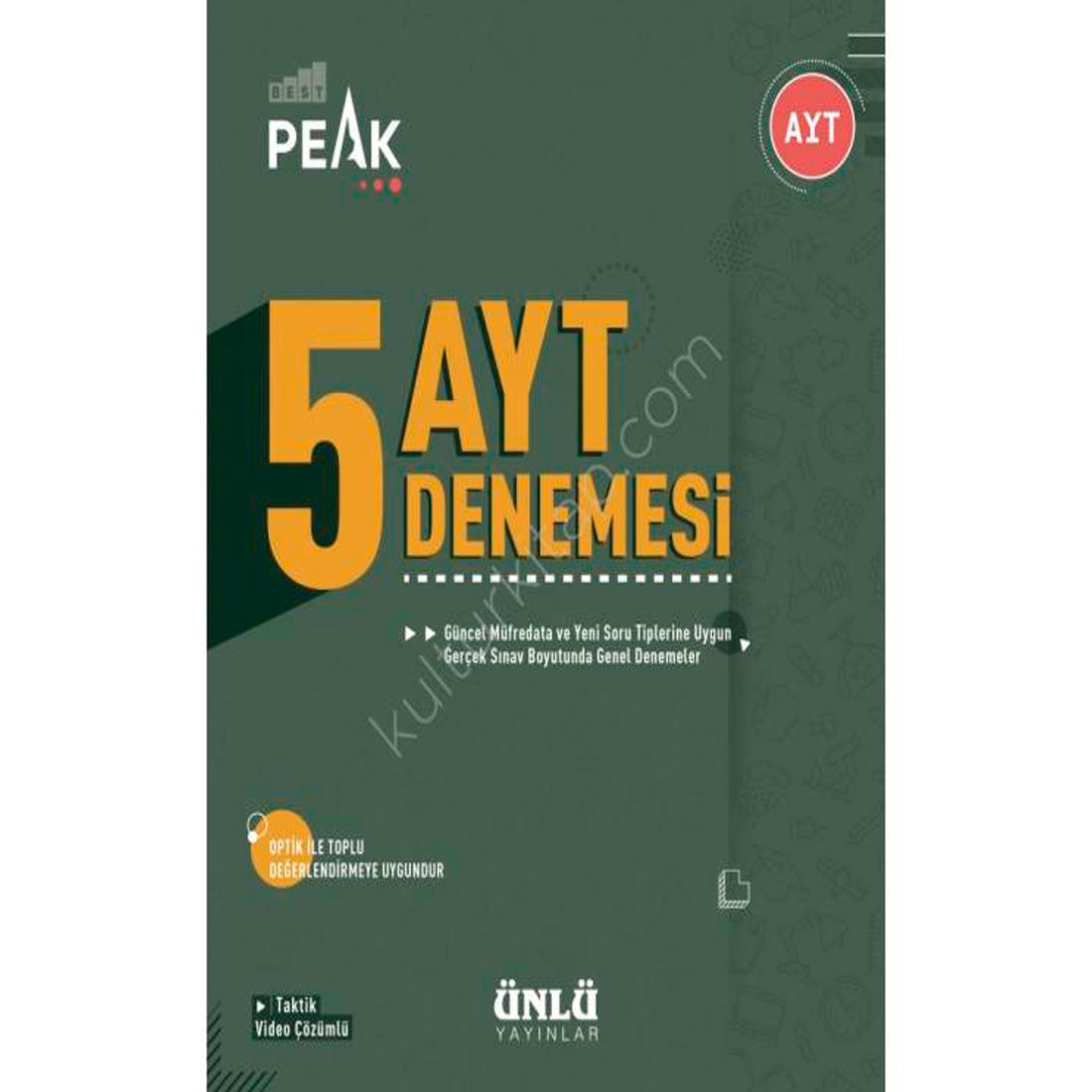 Ünlü Yayınları AYT Best Peak 5'li Deneme