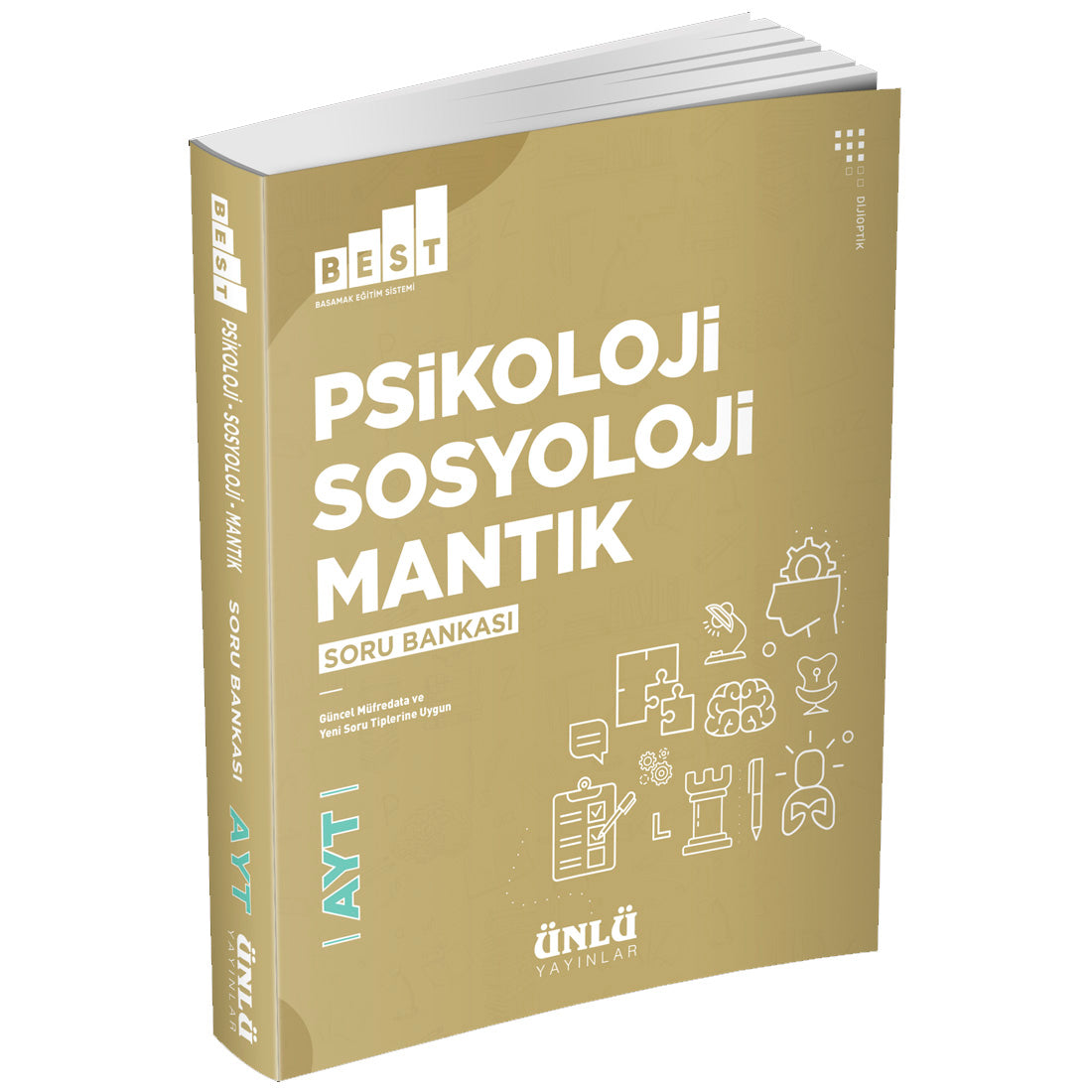Ünlü Yayınları AYT Best Psikoloji Sosyoloji Mantık Soru Bankası