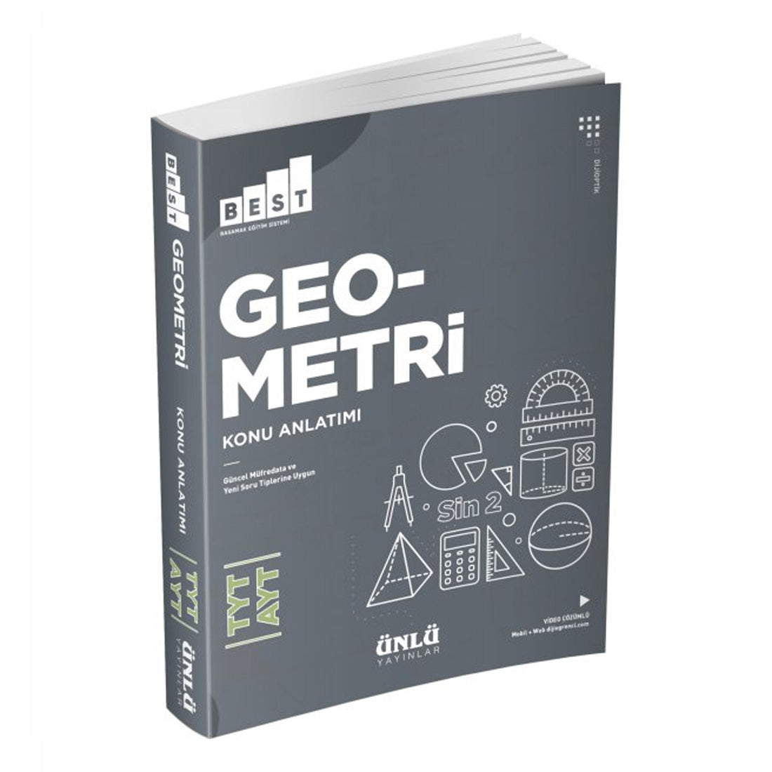 Ünlü Yayınları TYT-AYT Best Geometri Konu Anlatımı