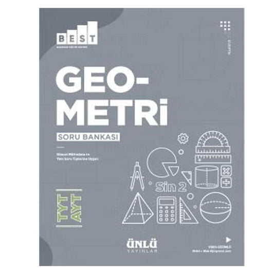 Ünlü Yayınları TYT AYT Geometri Best Soru Bankası