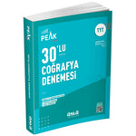 Ünlü Yayınları TYT Best Peak 30'lu Coğrafya Deneme