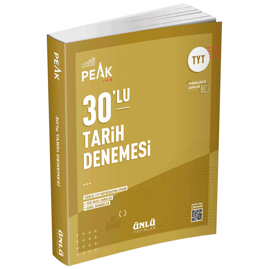 Ünlü Yayınları TYT Best Peak 30'lu Tarih Deneme