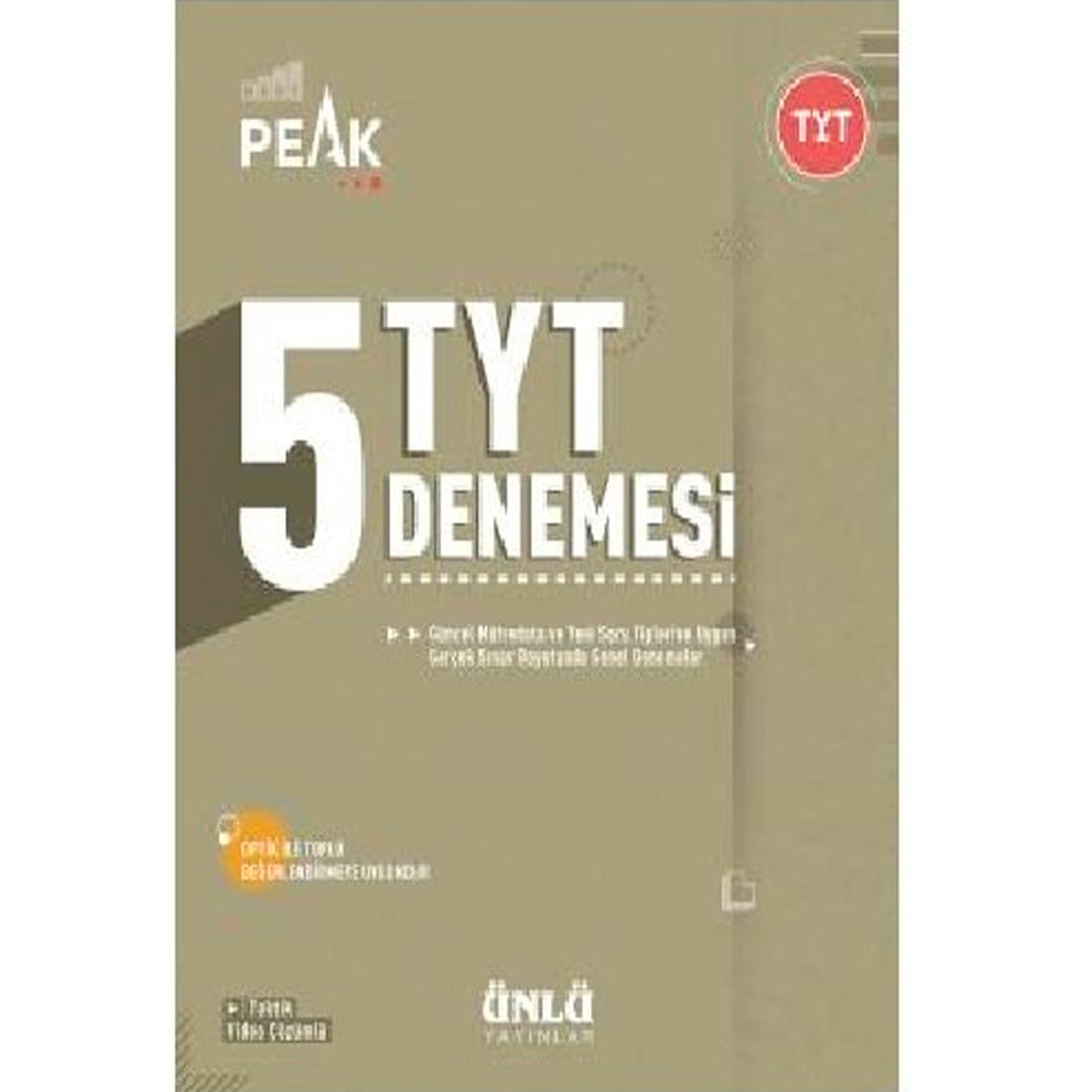 Ünlü Yayınları TYT Best Peak 5'li Deneme