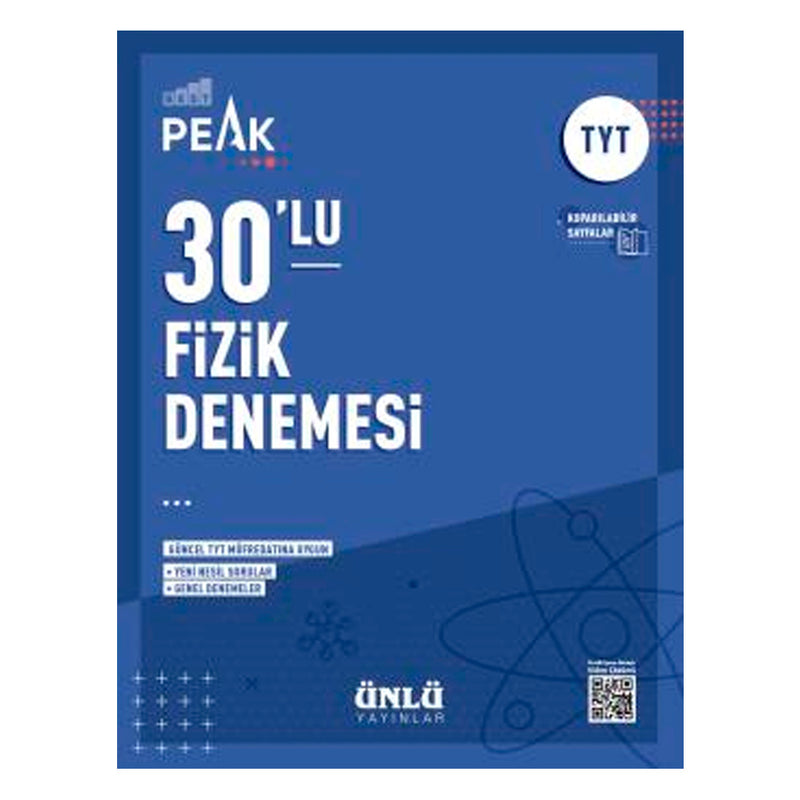 Ünlü Yayınları TYT Fizik 30'lu Best Peak Denemesi