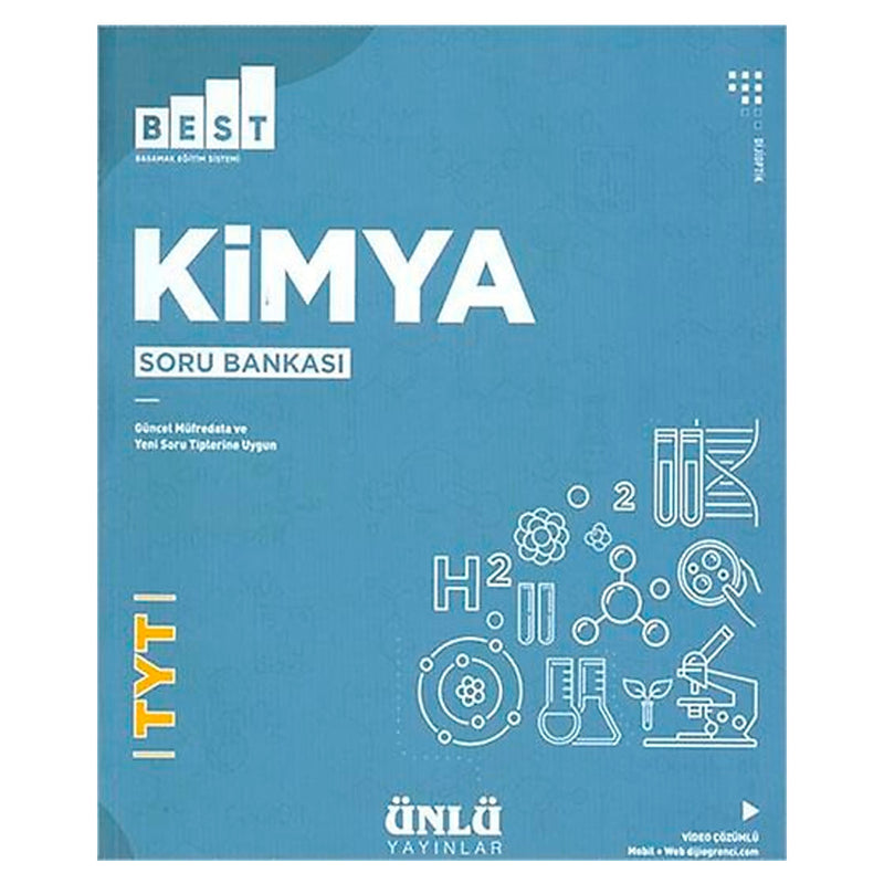 Ünlü Yayınları TYT Kimya Best Soru Bankası