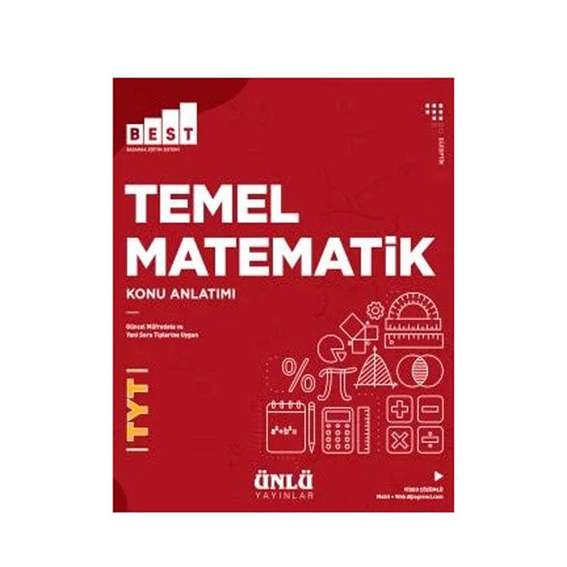 Ünlü Yayınları TYT Temel Best Matematik Konu Anlatımı